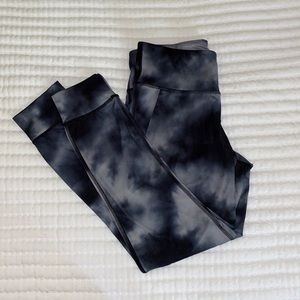 tie dye champion leggings